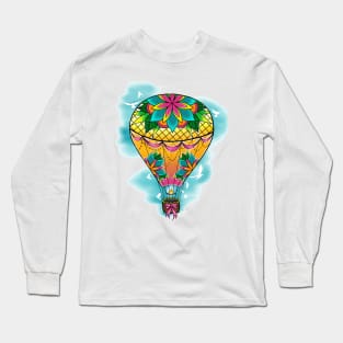 Floral Balloon Long Sleeve T-Shirt